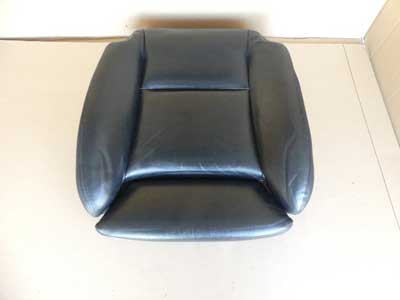 BMW Front Comfort Seat Lower Nappa Leather Cover and Pad, Left 52107231101 F10 10-13 528i 535i 550i